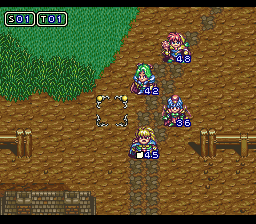 Power of the Hired (Japan) In game screenshot